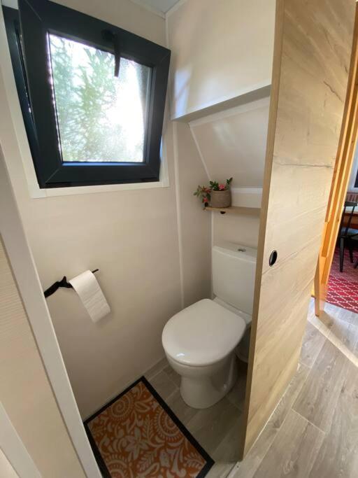 Tiny House Sur Terrain Boise A 10 Mn De La Mer Férel Buitenkant foto
